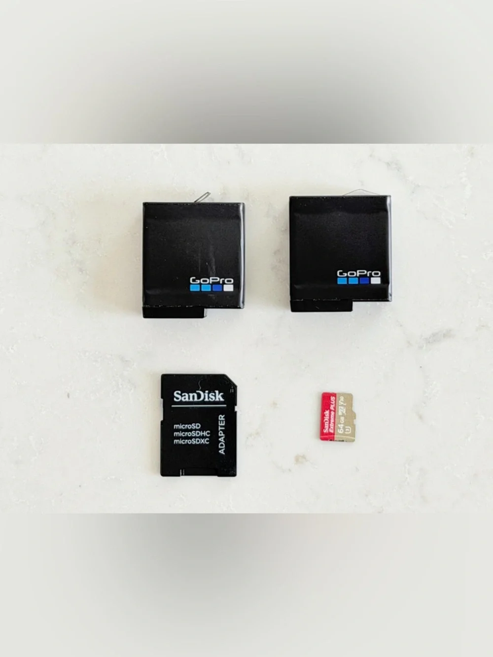 GoPro HERO5 Black Bundle - FULL KIT (2 Batteries + Mounts + SD Card)